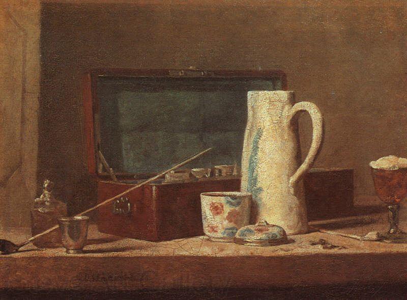 Jean Baptiste Simeon Chardin Pipes and Drinking Pitcher Germany oil painting art